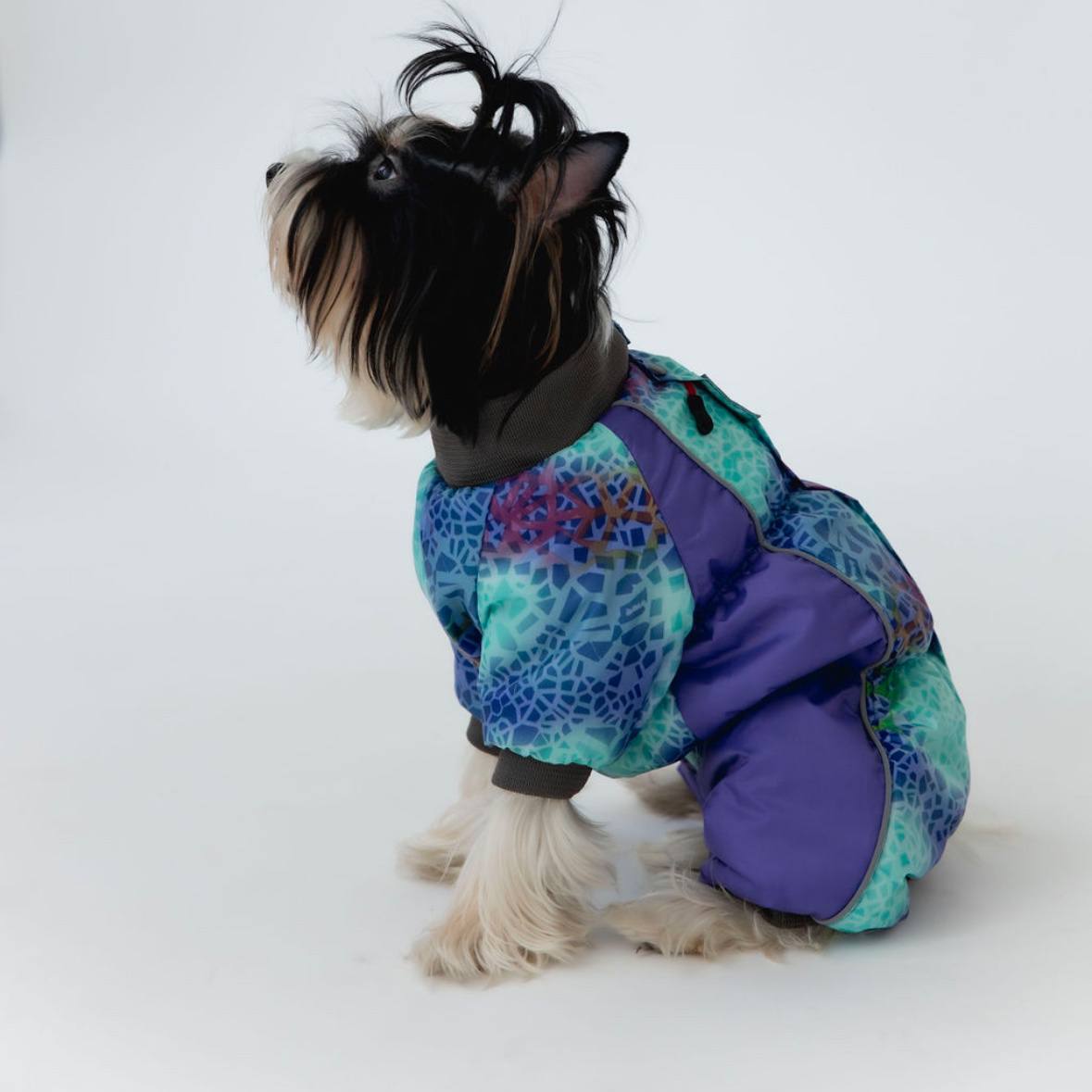 SIRKO mini snow zip M "Kaleidoscope"