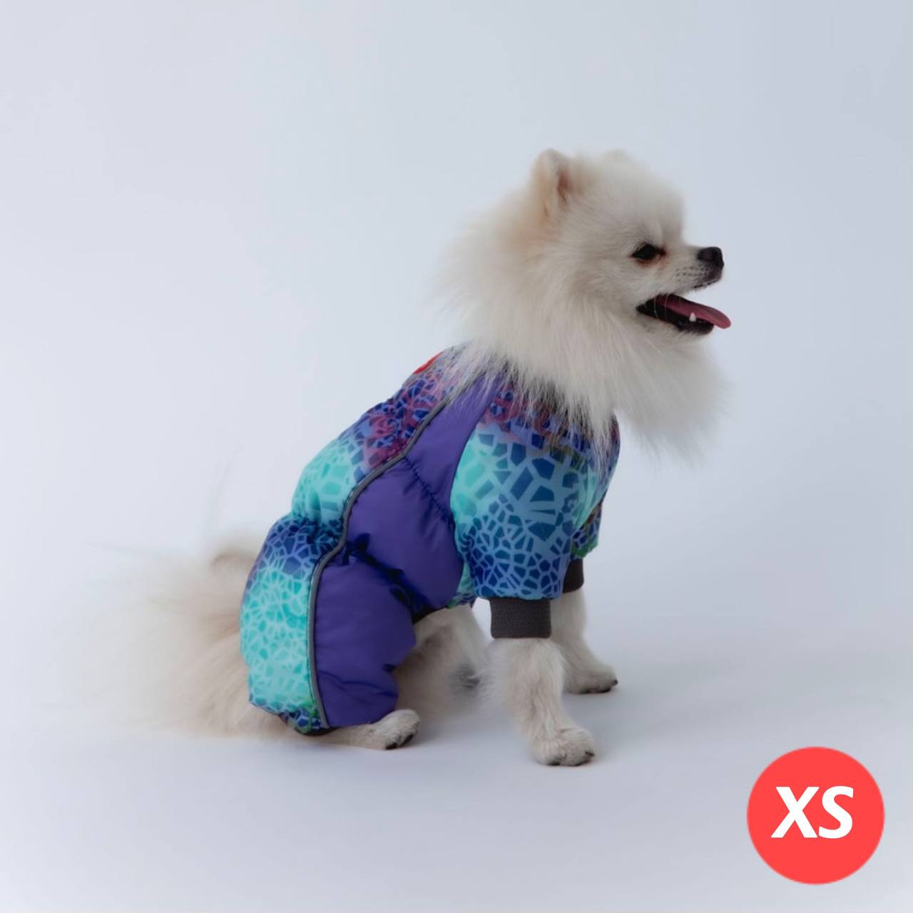 SIRKO mini snow zip M "Kaleidoscope" - Image 2