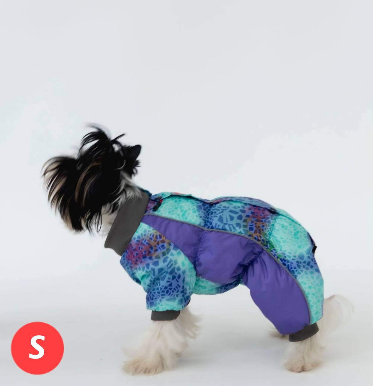 SIRKO mini snow zip M "Kaleidoscope" - Image 3